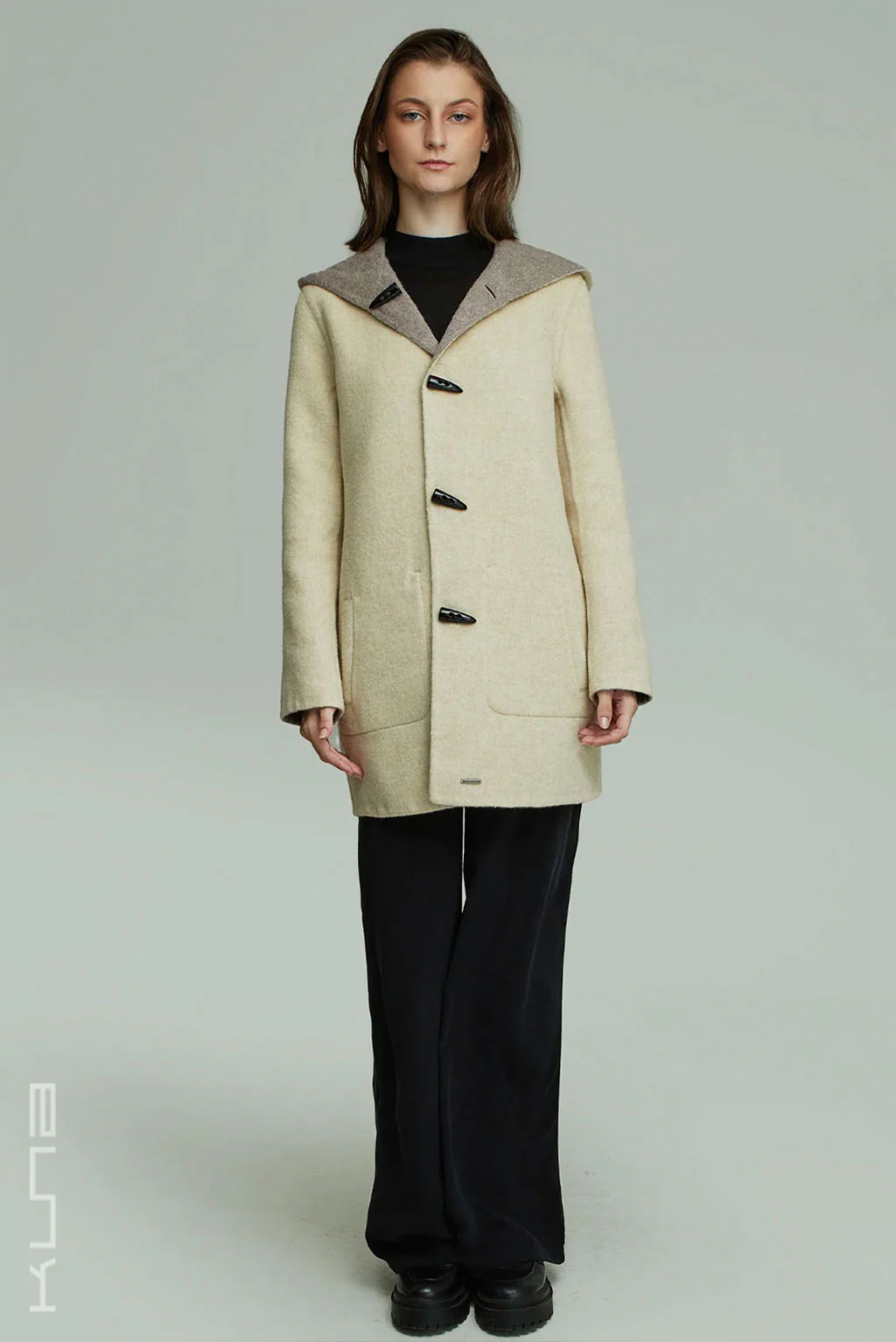 Alaia Reversible Baby Alpaca Coat - Image 3