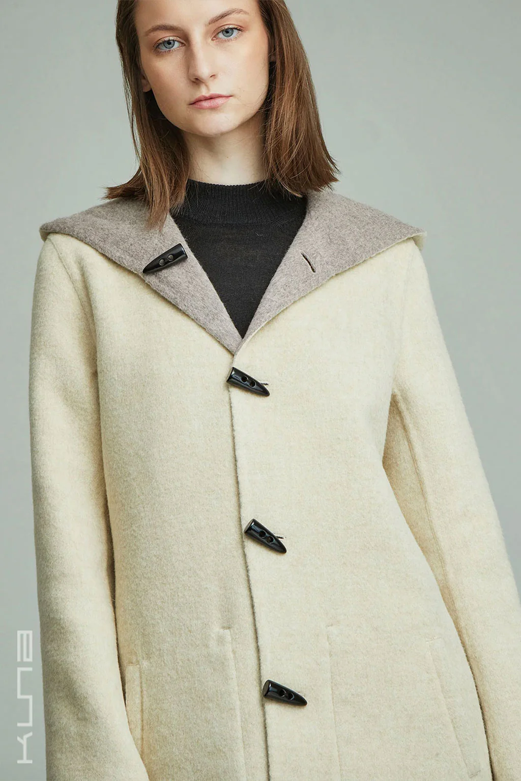 Alaia Reversible Baby Alpaca Coat - Image 4