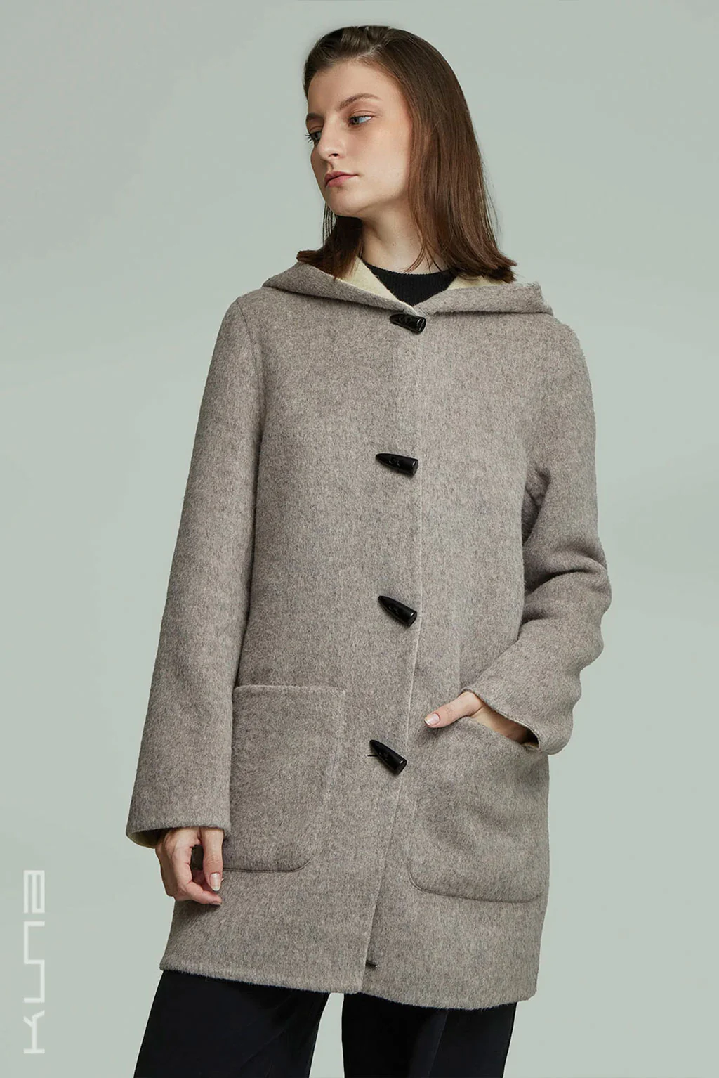 Alaia Reversible Baby Alpaca Coat - Image 5