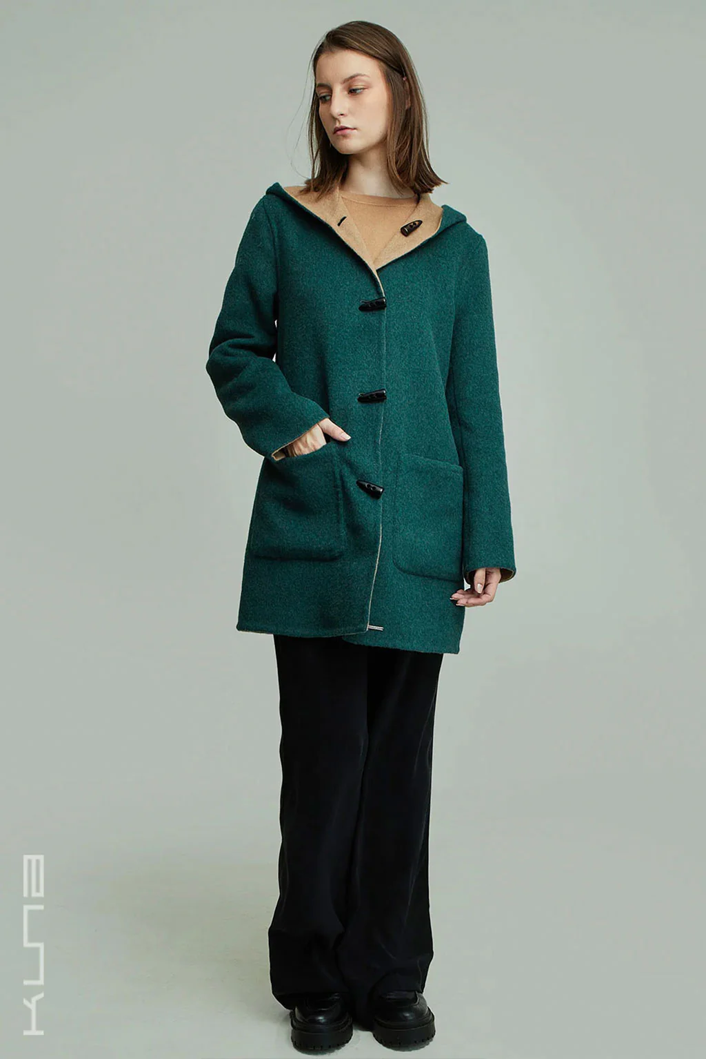 Alaia Reversible Baby Alpaca Coat - Image 10