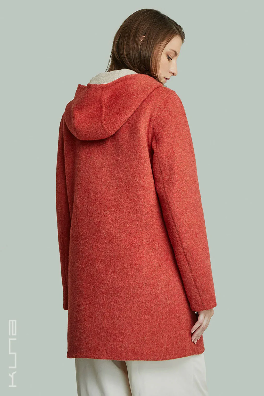 Alaia Reversible Baby Alpaca Coat - Image 17