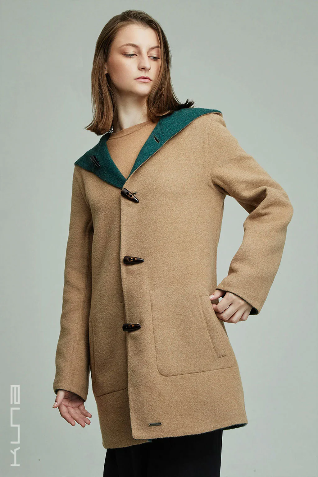 Alaia Reversible Baby Alpaca Coat - Image 12