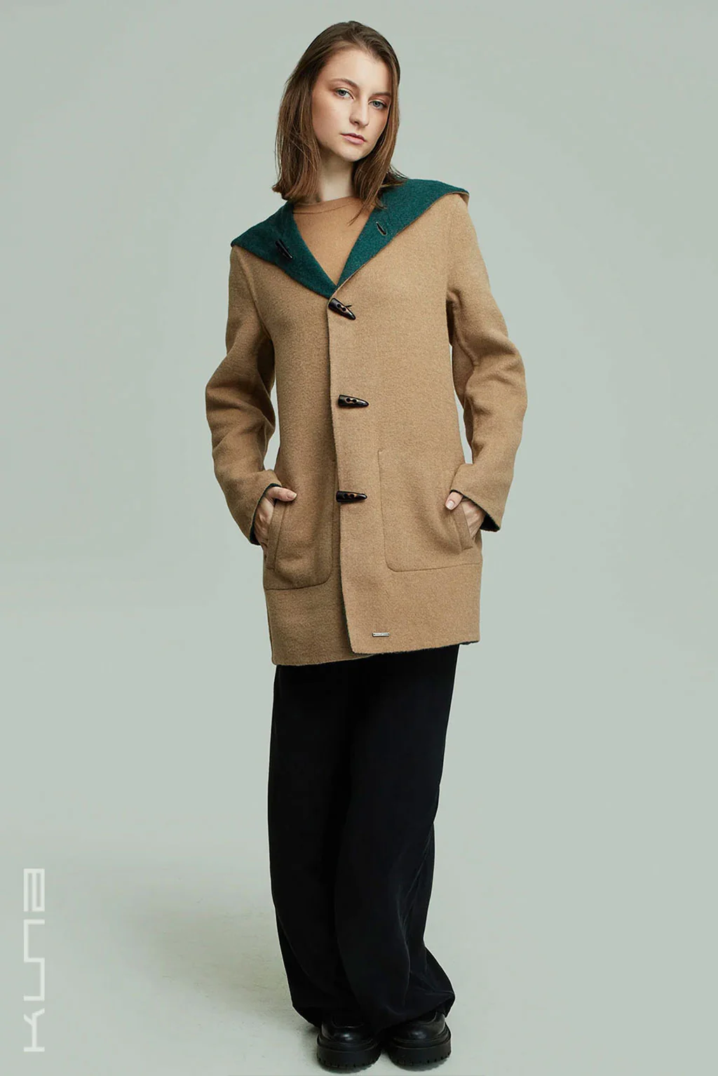 Alaia Reversible Baby Alpaca Coat - Image 14