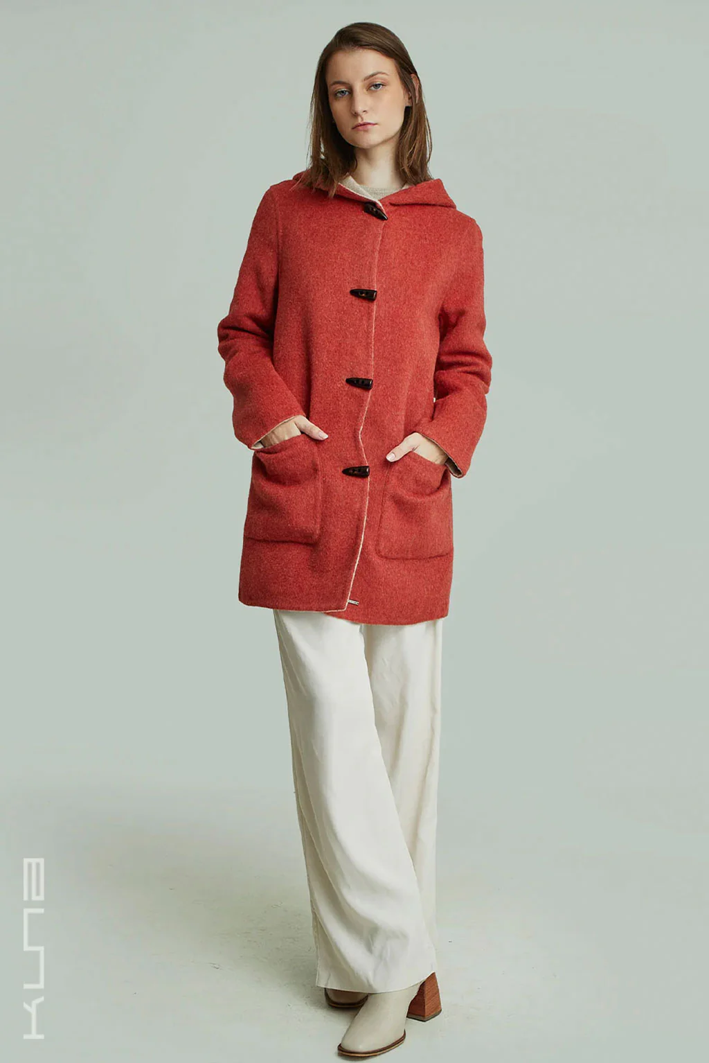 Alaia Reversible Baby Alpaca Coat - Image 18