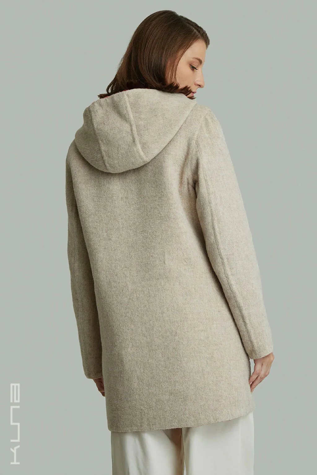 Alaia Reversible Baby Alpaca Coat - Image 21