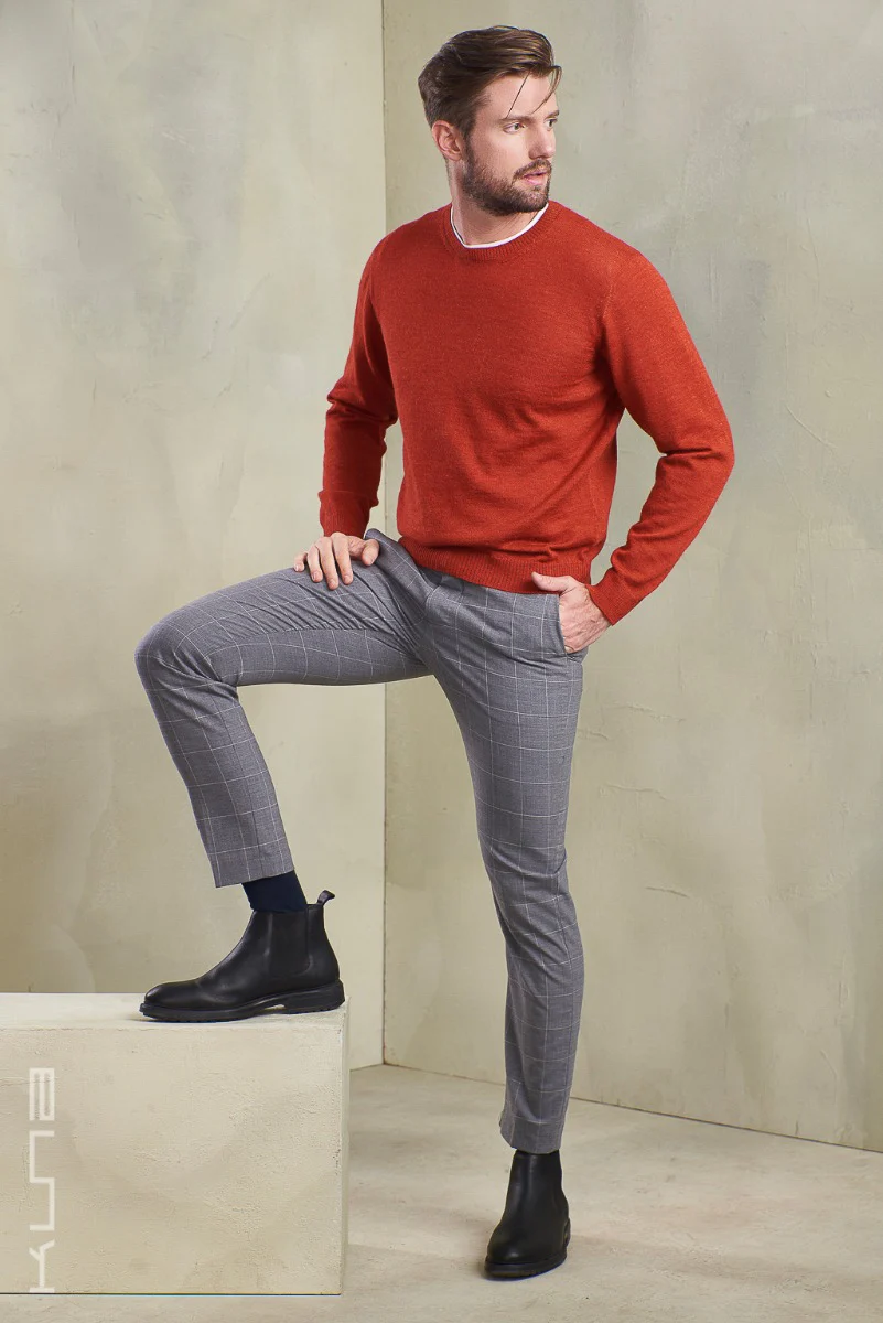 Alaska Crew-Neck Baby Alpaca Sweater - Image 19