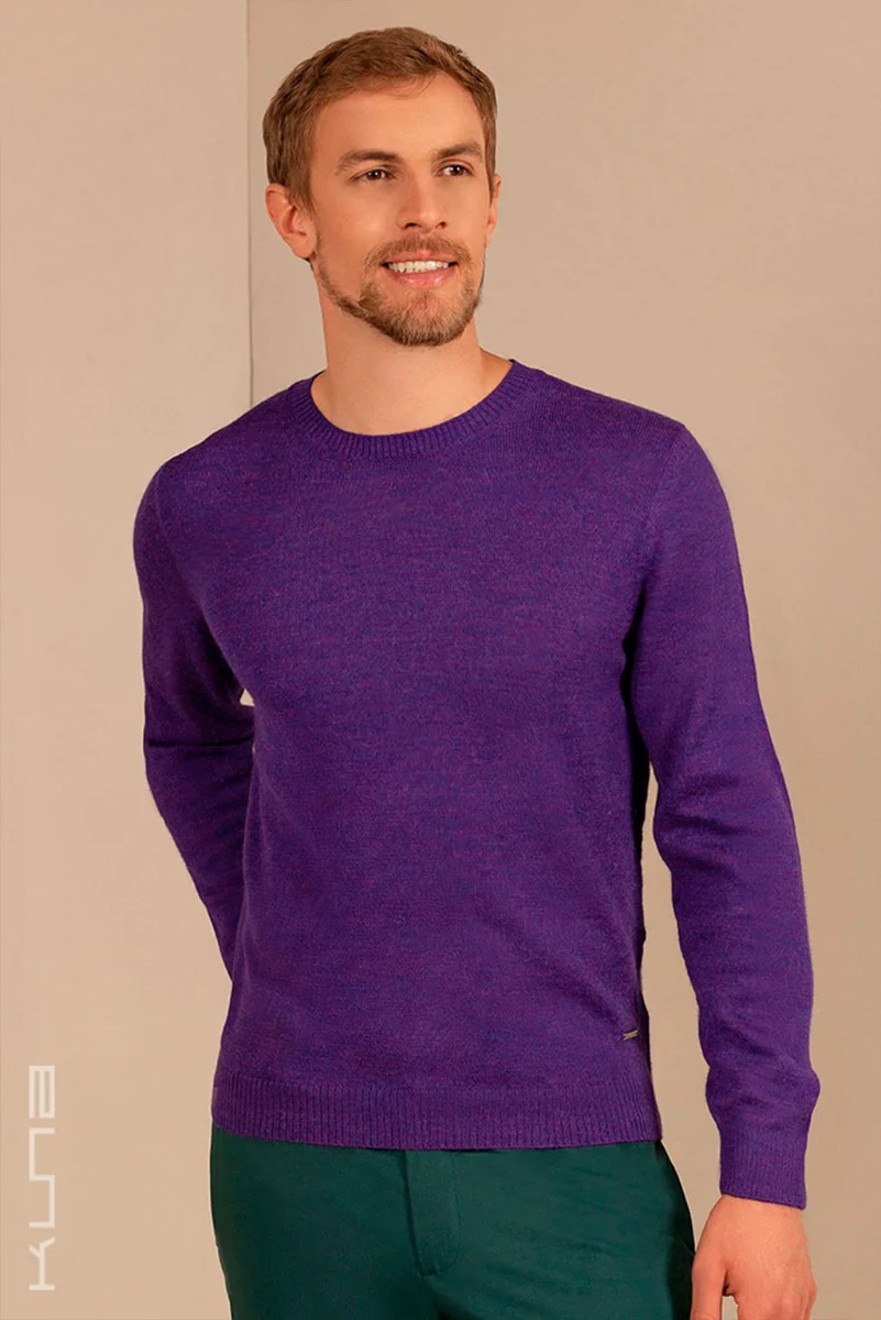 Alaska Crew-Neck Baby Alpaca Sweater - Image 4