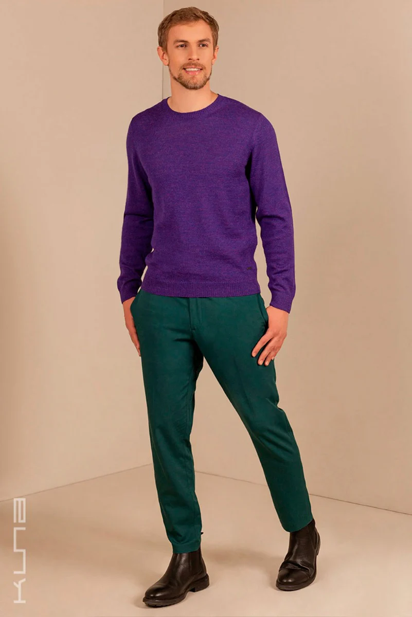 Alaska Crew-Neck Baby Alpaca Sweater - Image 5