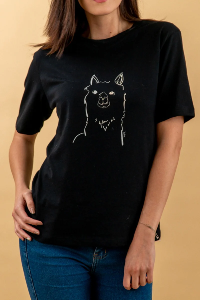 Alpaka Pima Cotton T-shirt unisex - Image 4