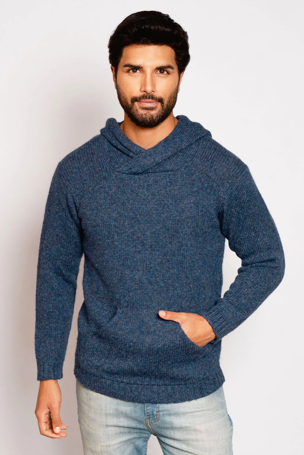 Brian Alpaca Hoodie Pullover - Image 10