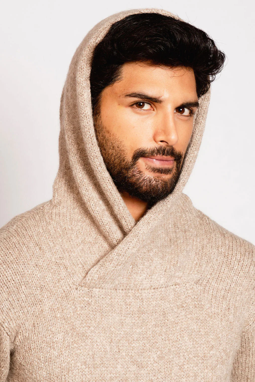 Brian Alpaca Hoodie Pullover - Image 18