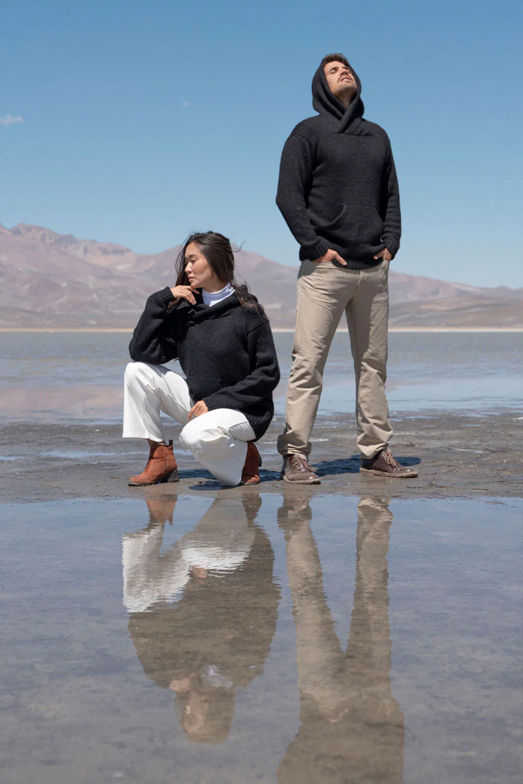 Briana Alpaca Hoodie Pullover - Image 4