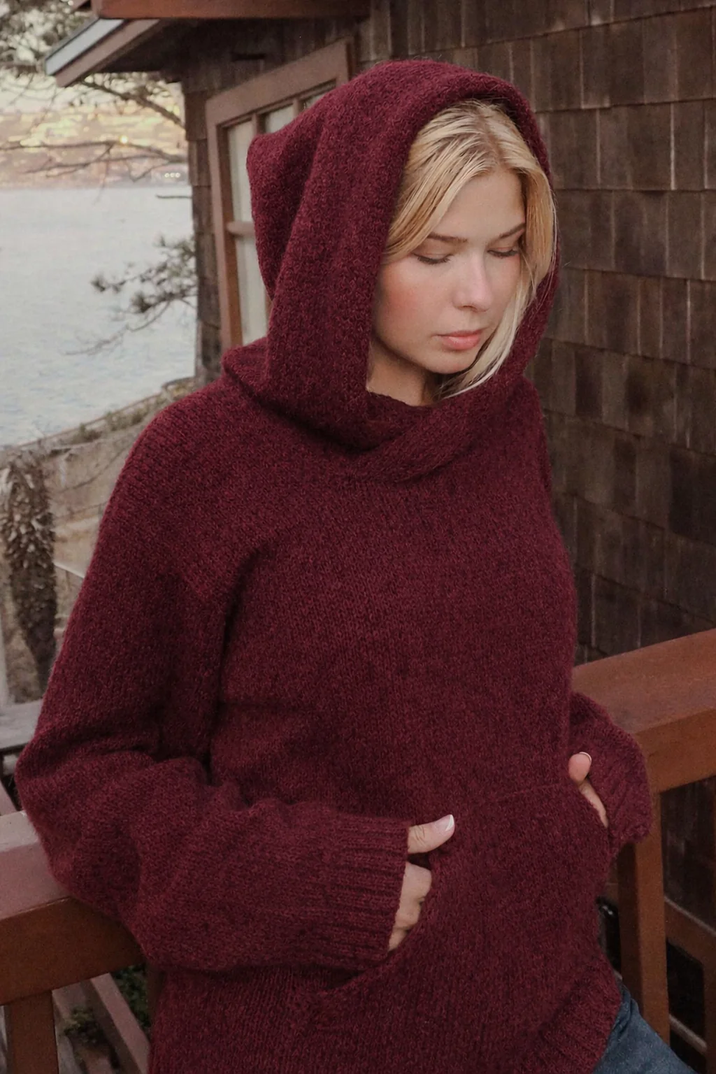 Briana Alpaca Hoodie Pullover - Image 23