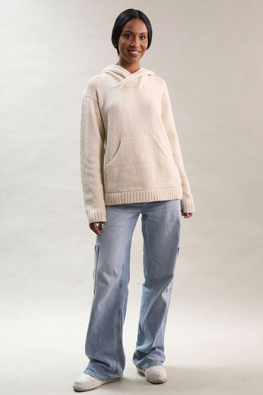 Briana Alpaca Hoodie Pullover - Image 17