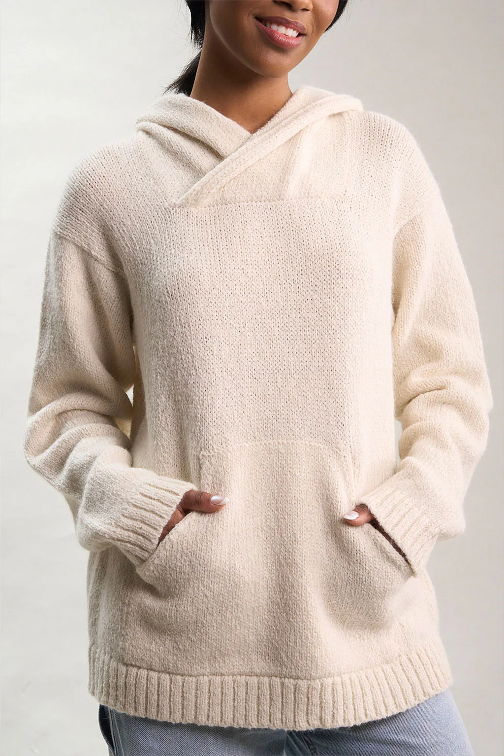 Briana Alpaca Hoodie Pullover - Image 18