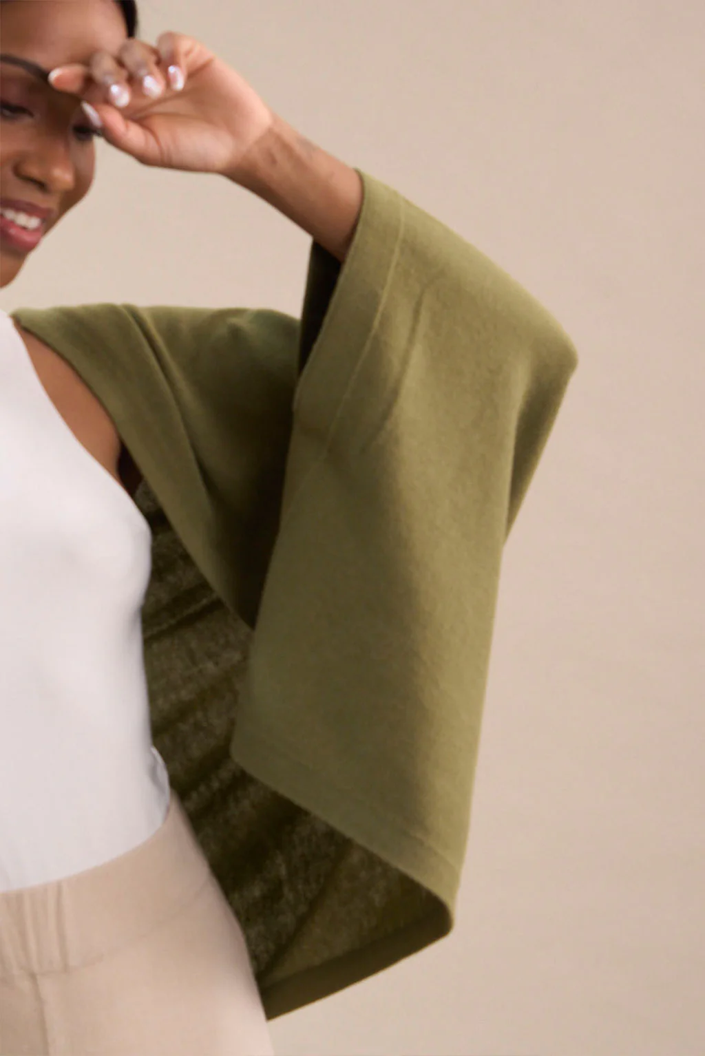 Dahlia Cotton Cape - Image 10