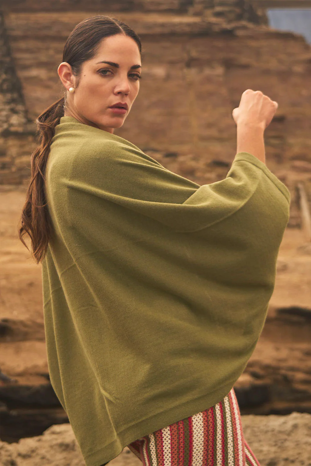 Dahlia Cotton Cape - Image 5