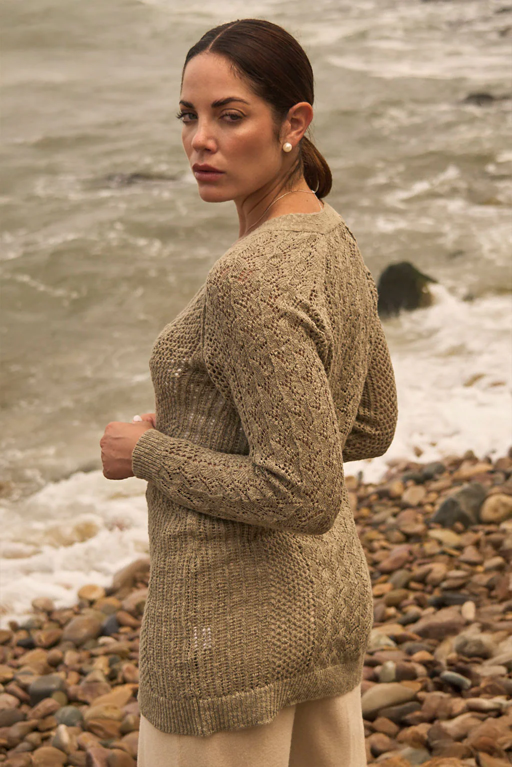 Diana Cotton Cardigan - Image 3