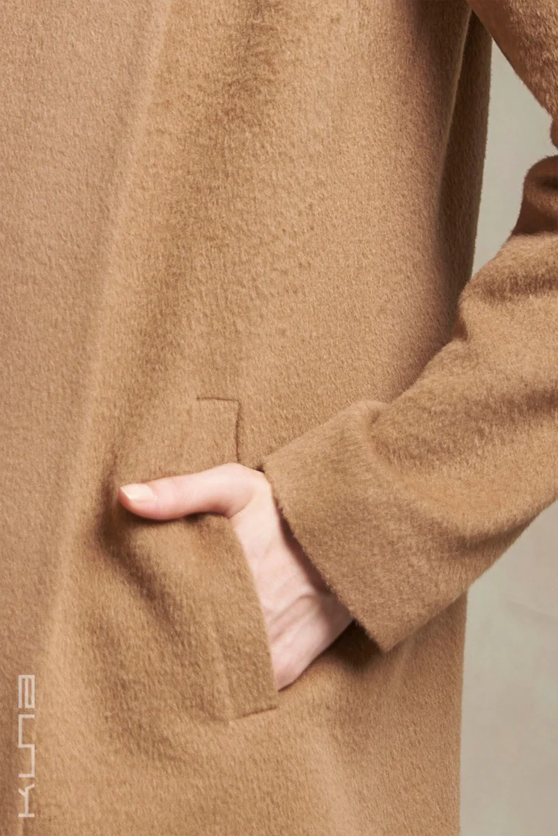 Essential Baby Alpaca Short Swing Coat - Image 12