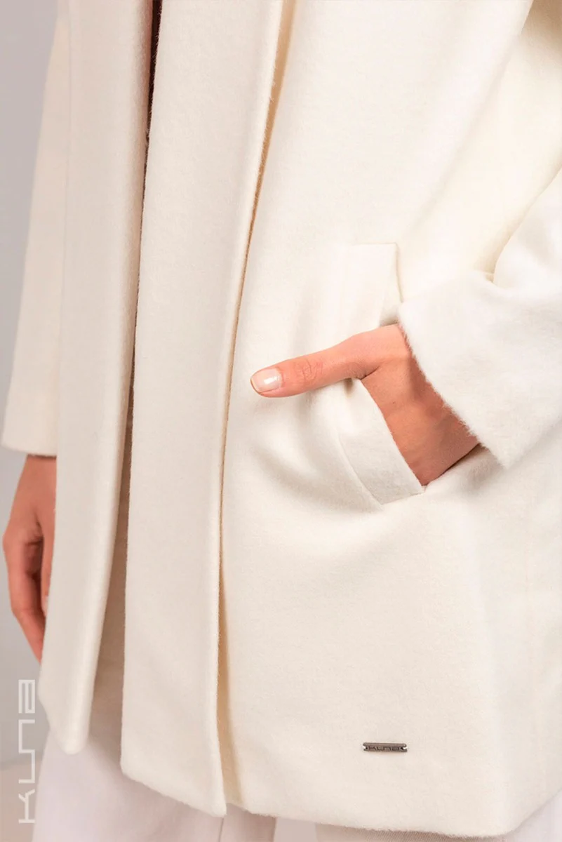 Essential Baby Alpaca Short Swing Coat - Image 16