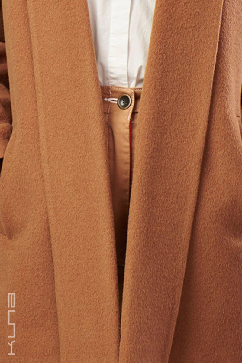 Essential Baby Alpaca Short Swing Coat - Image 4