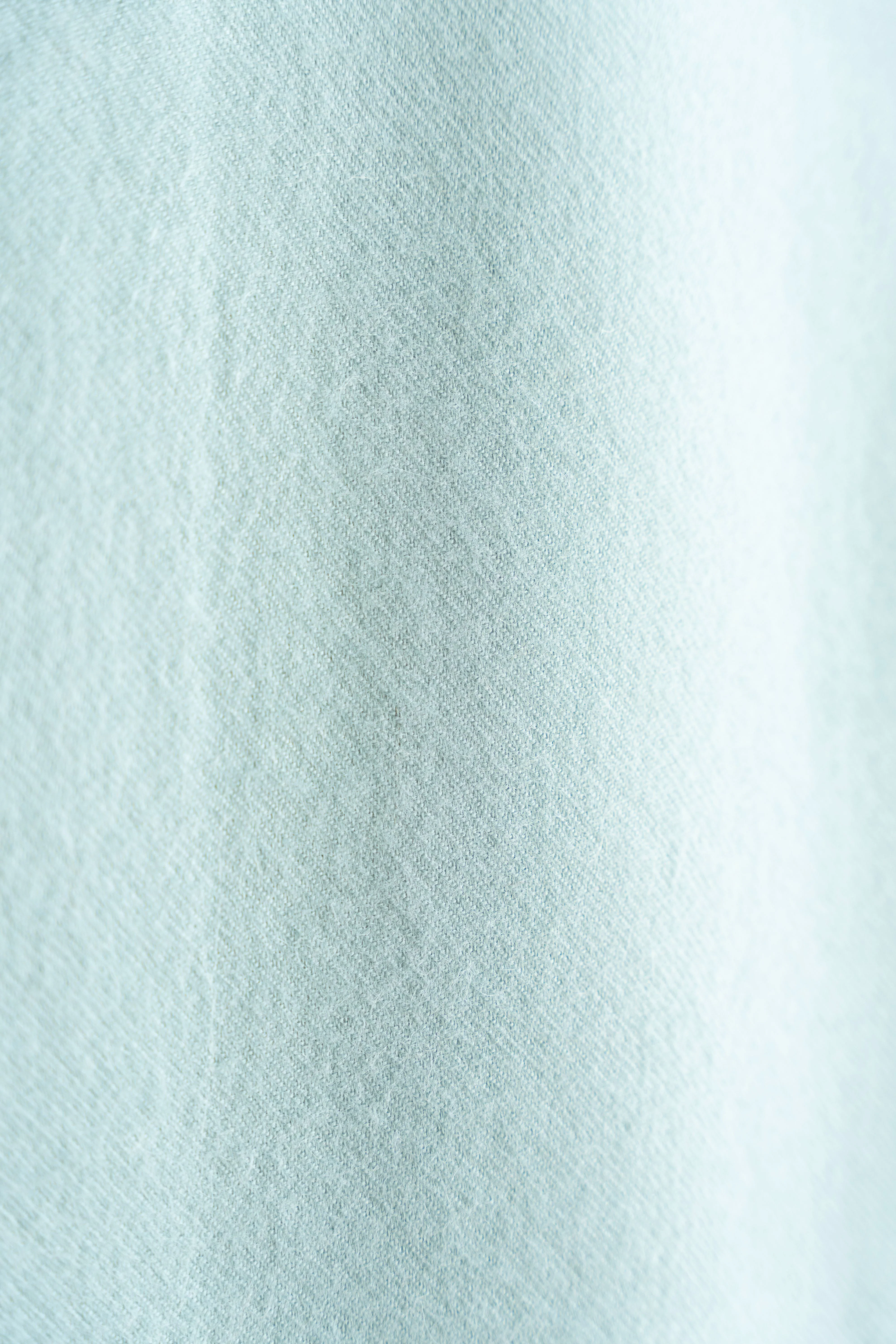 Green Solid Color Alpaca Blanket - Image 4