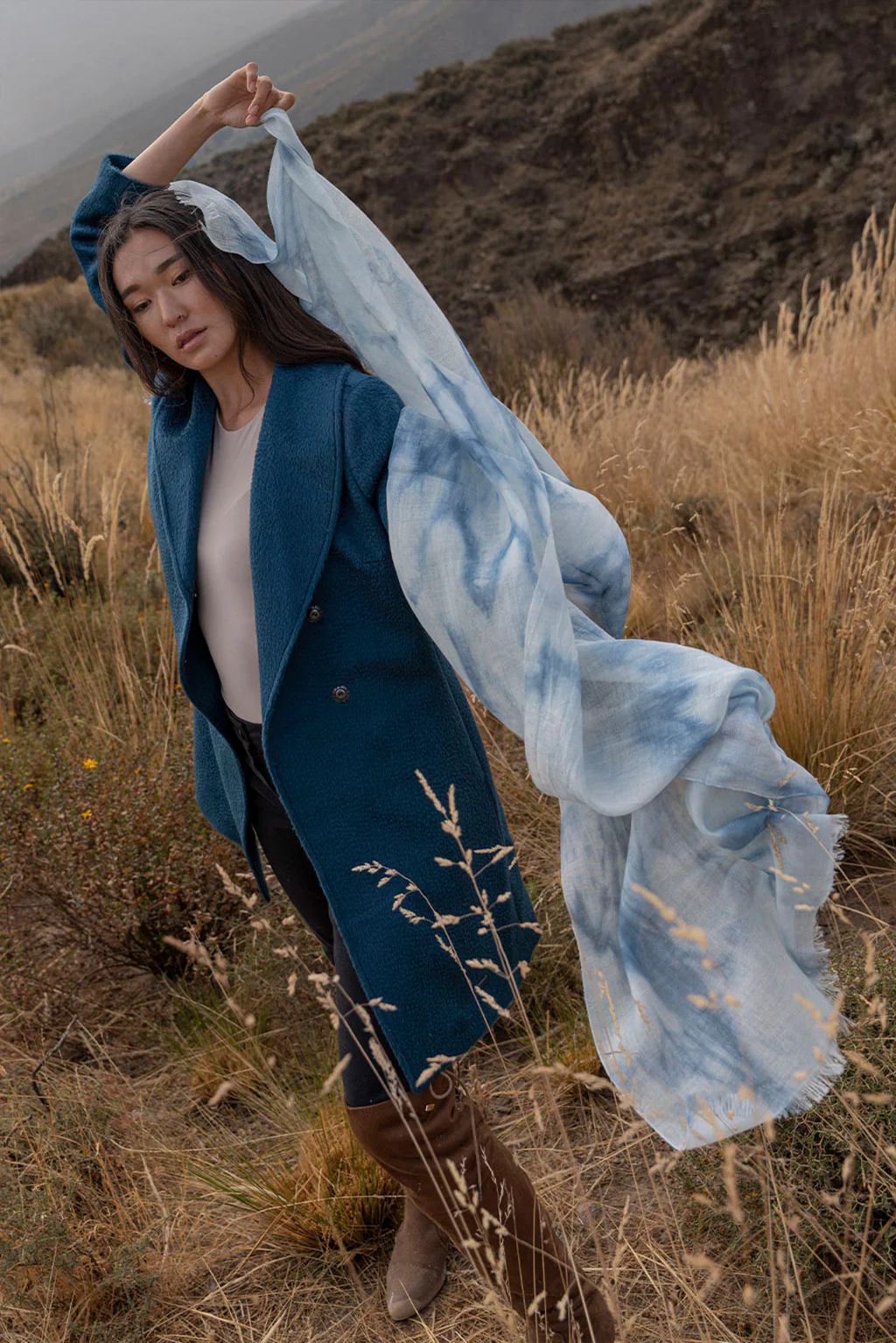 Kate Royal Alpaca Shawl - Image 8