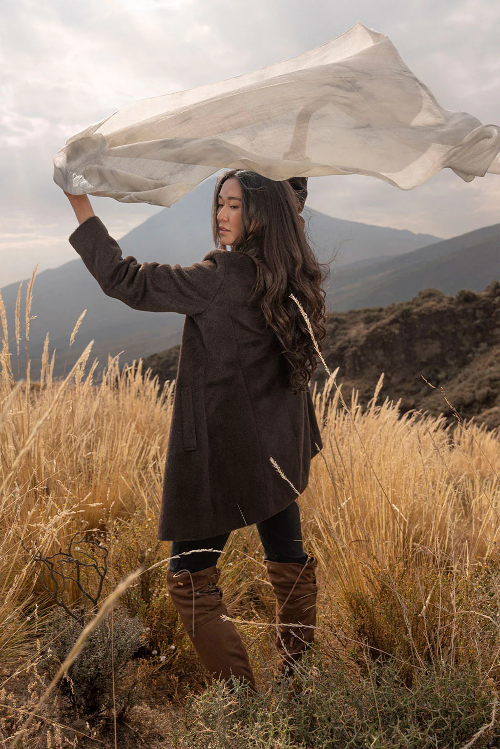 Kate Royal Alpaca Shawl - Image 3
