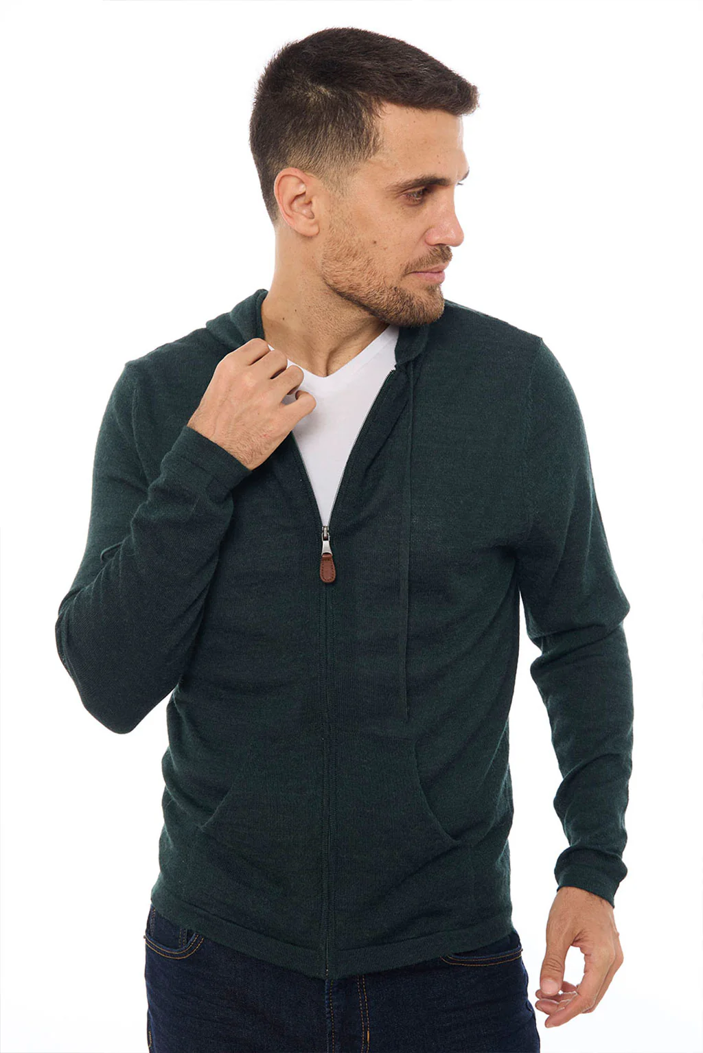 Lightweight Baby Alpaca Hoodie - Image 22