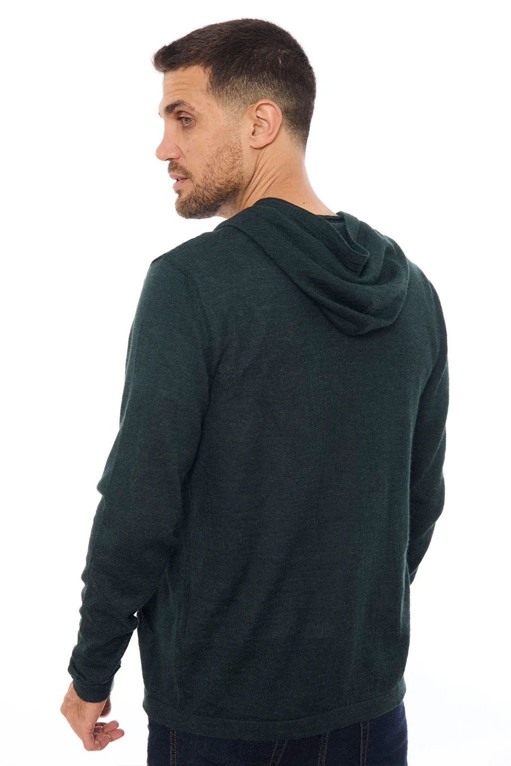 Lightweight Baby Alpaca Hoodie - Image 24