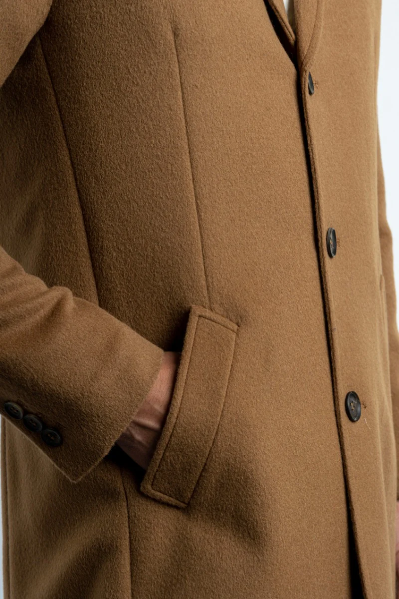 Men's Baby Alpaca Overcoat - Image 6