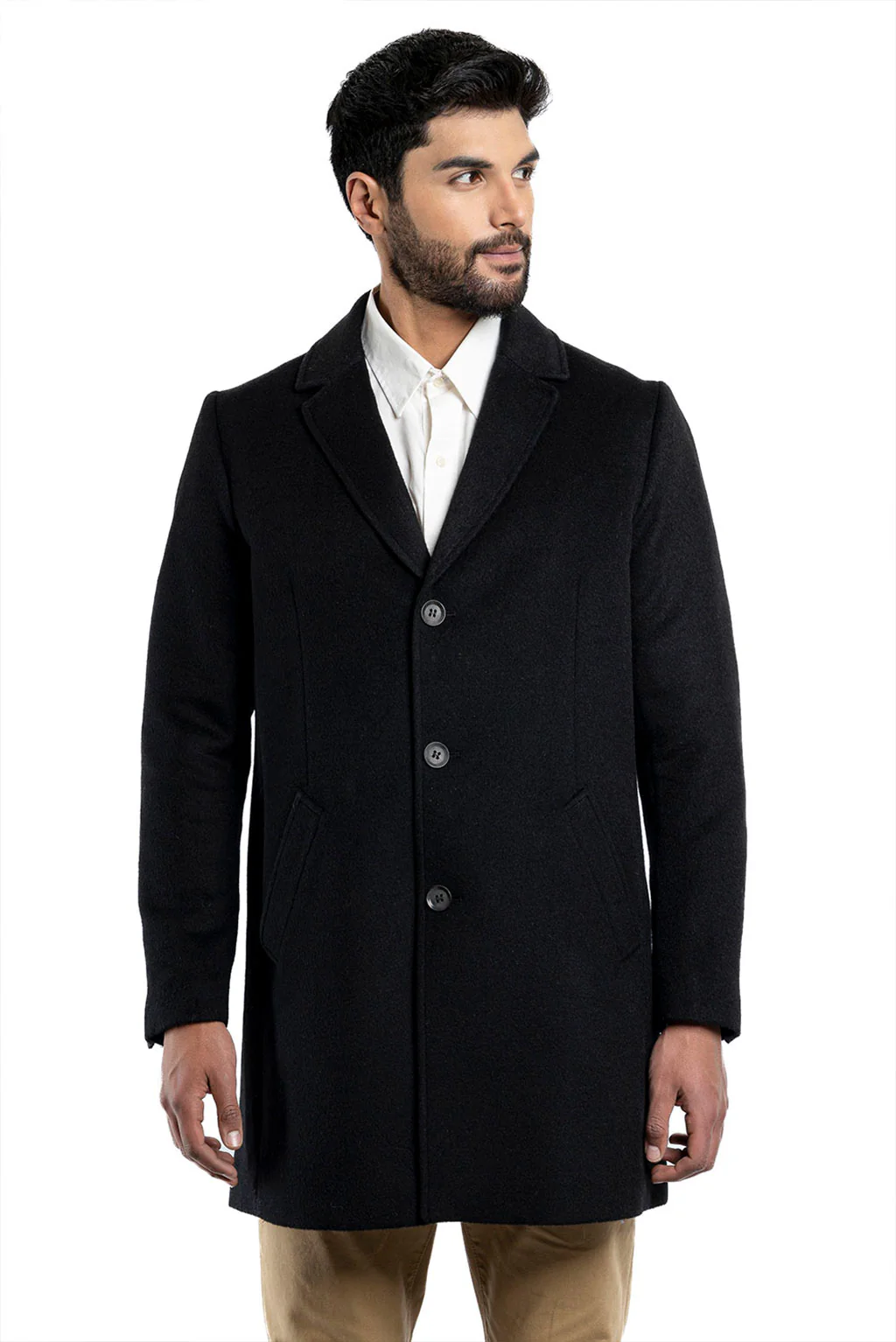 Men's Baby Alpaca Overcoat - Image 7