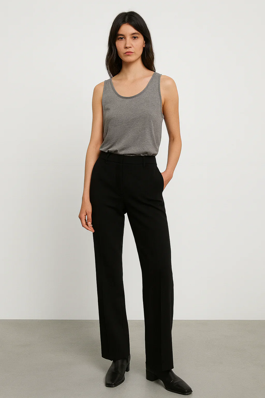 Nina Organic Cotton Tank Top - Image 3