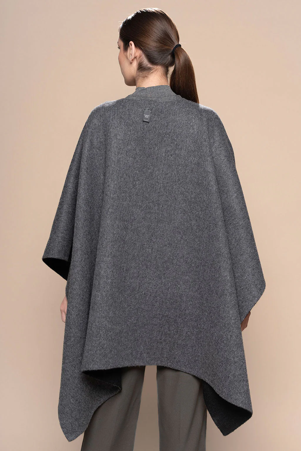 Reversible Baby Alpaca Cape - Image 14