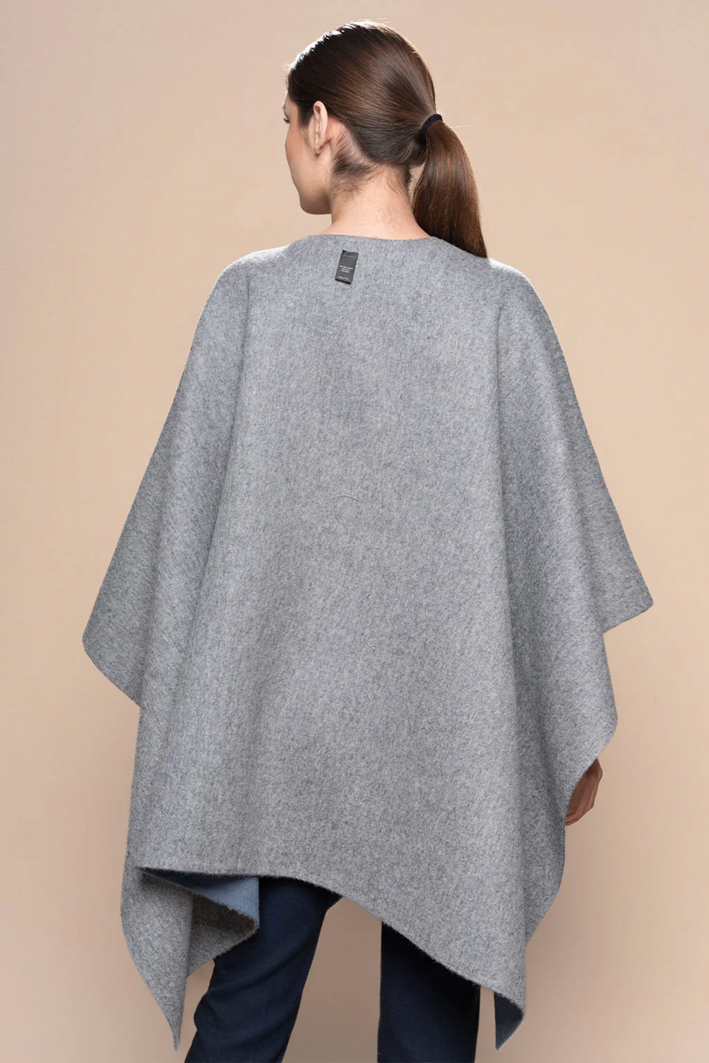 Reversible Baby Alpaca Cape - Image 26