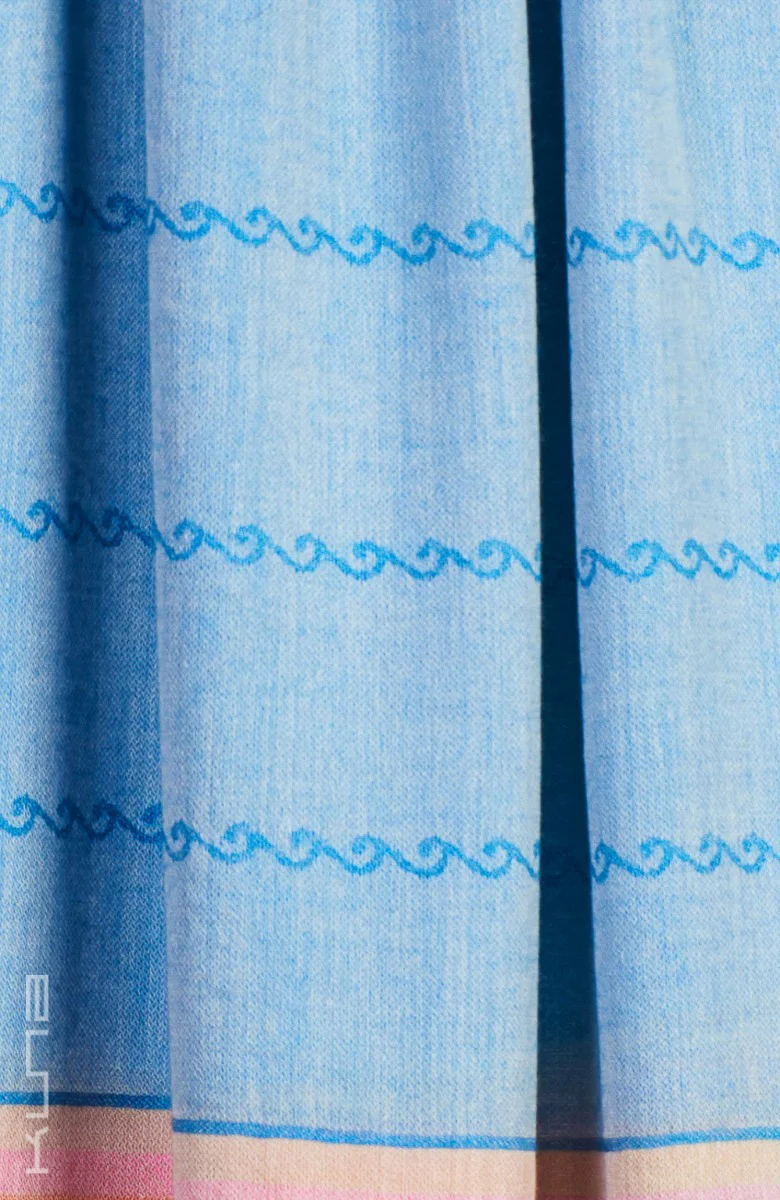 Rows Baby Alpaca and Silk Shawl - Image 9