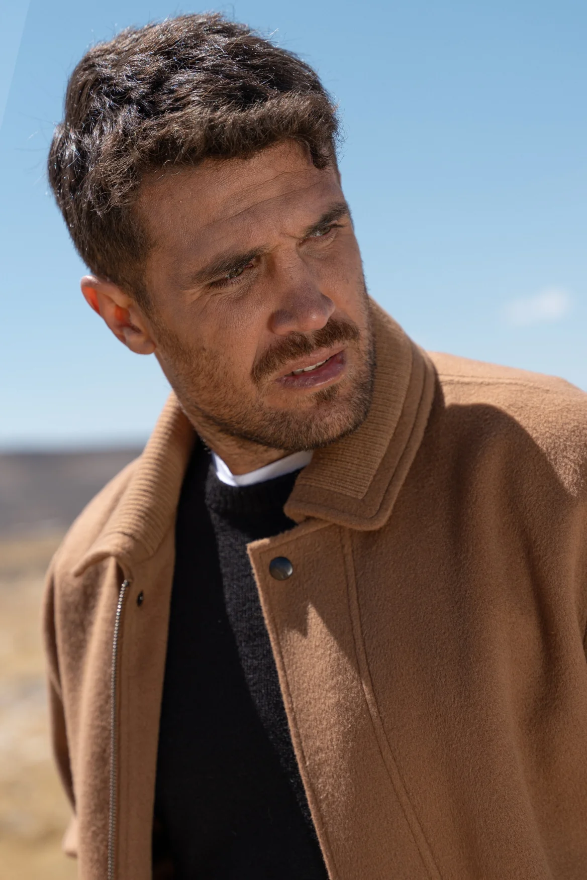 Royal Alpaca Bomber Jacket - Image 11