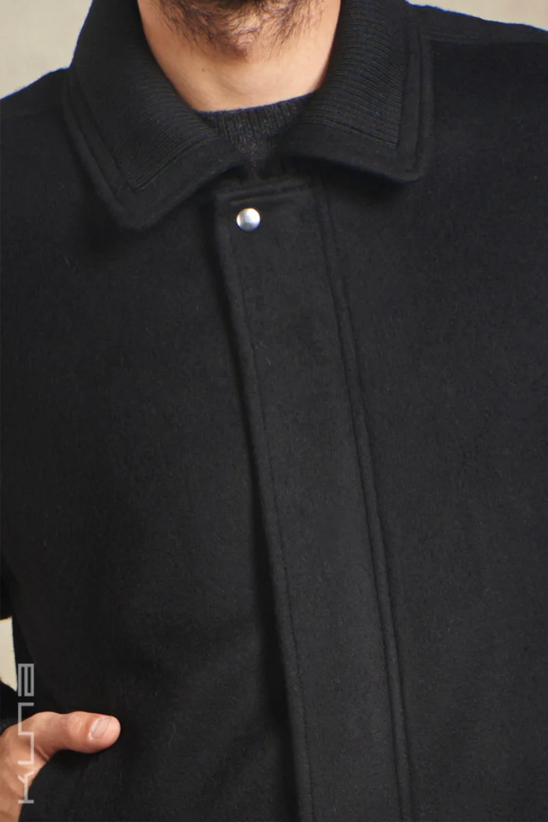 Royal Alpaca Bomber Jacket - Image 9