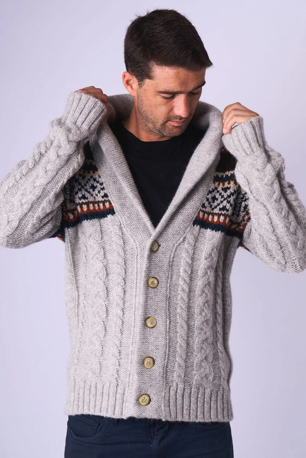 Seul Alpaca Cardigan - Image 7