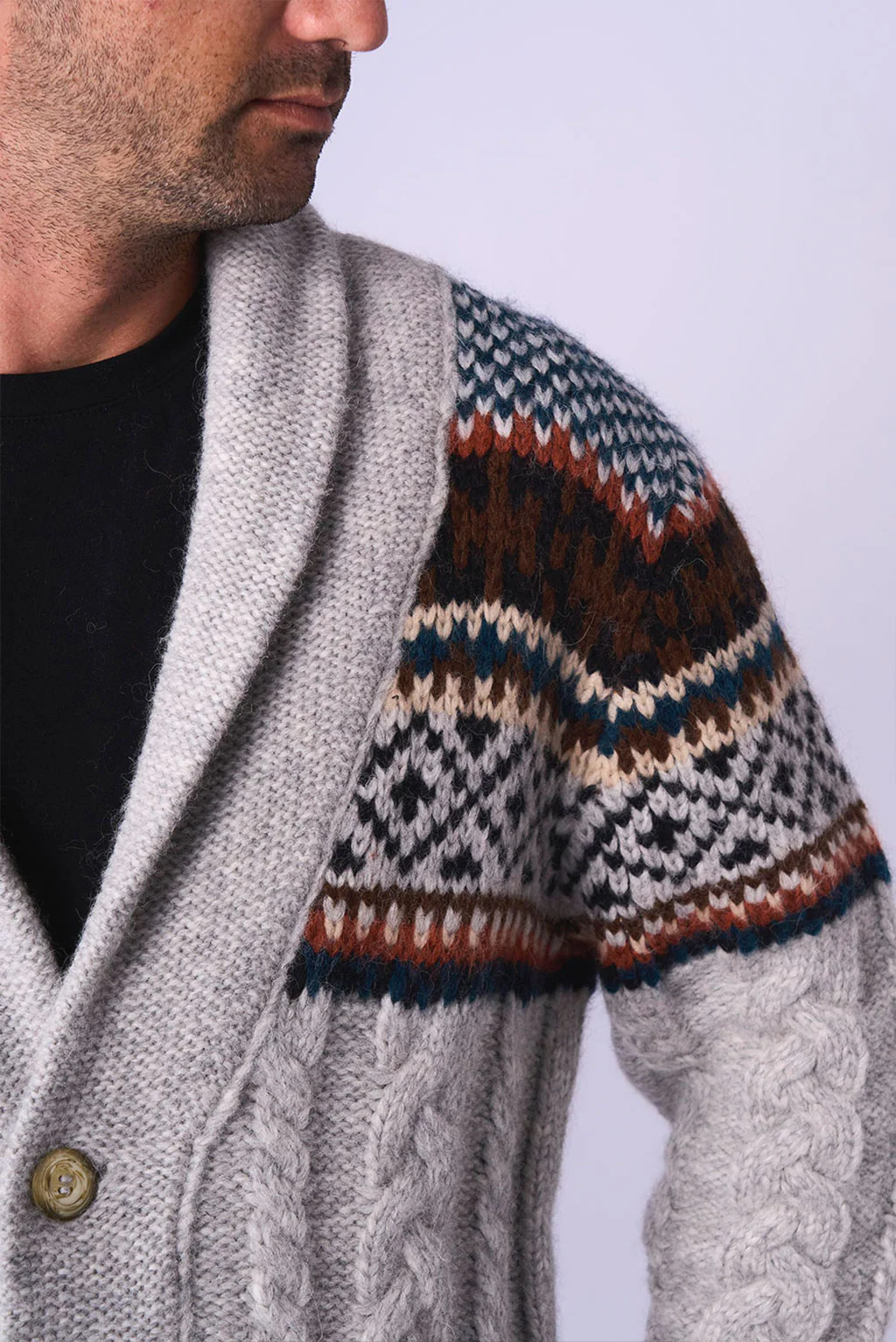 Seul Alpaca Cardigan - Image 8