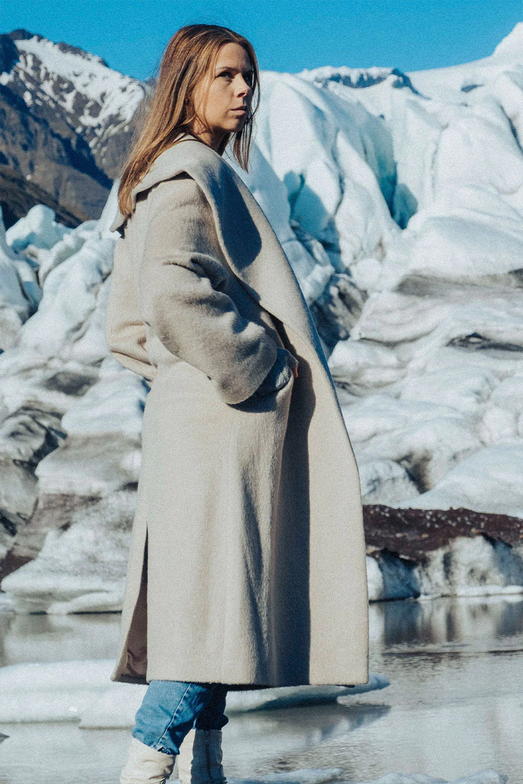 Solange Baby Alpaca Suri Coat - Image 5