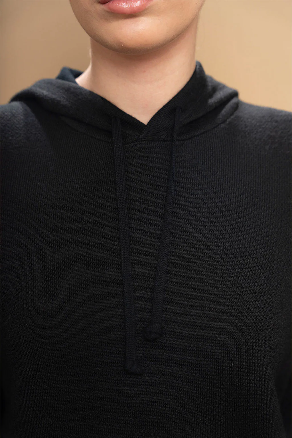 Women's Baby Alpaca & Cotton Hoodie - Image 10