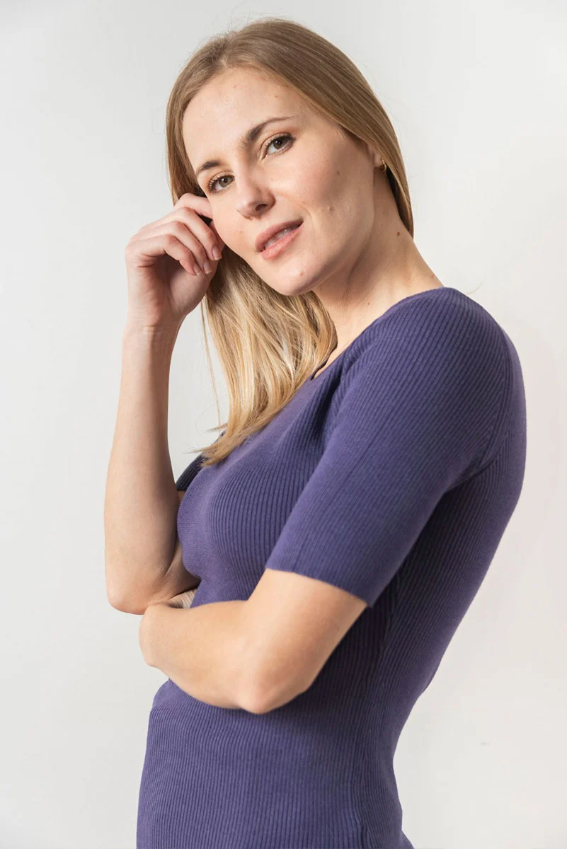 Zoe Short Sleeve Cotton T-shirt - Image 8